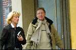 Amsterdam 11 november 2003
Ruud ter Weijden met vrouw op pc hooftstraat