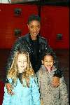 Amsterdam 16 november 2003
Premiere Pipo de clown in het pathe arena theater
Silvana Simons met dochter