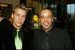 Utrecht 9 november 2003
Premiere Mama Mia in Utrec ht
Stanley Burlesson met vriend