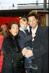 Amsterdam 16 november 2003
Premiere Pipo de clown in het pathe arena theater
Suzanne Blokhuis met vriend en zoontje