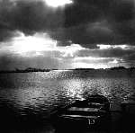 Herfst bij de Vinkeveense plassen in 1950