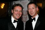 Eindhoven 21 november 2004
Premiere Hello Dolly in schouwburg Eindhoven.
Albert Verlinden met man Onno Hoes