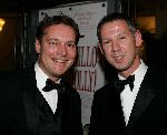 Eindhoven 21 november 2004
Premiere Hello Dolly in schouwburg Eindhoven.
Albert Verlinden met man Onno Hoes