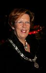 Almere 12 november 2004
Premiere Incredibles in nieuwe bioscoop Almere.
Annemarie Jorritsma met burgermeesters ketting