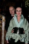 Amsterdam 29 november 2004
Presentatie nieuwe lijn Hans Schreuder in Tuschinski.
Ans Markus met man Wybe