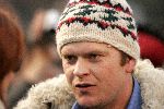 Amsterdam 9 november 2004
Crematie Theo v Gogh in Amsterdam.
Beau v Erven Dorens met muts