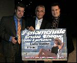 Tiel 8 december 2004
Surprisefeestje voor Ludo Voeten. Ludo Voeten  Benno de Leeuw en Peter Habrink