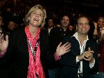Rotterdam 6 december 2004
Optreden Gerard Joling in Ahoy.
Carlo Boszhard en Irene Moors