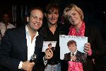 Rotterdam 6 december 2004
Optreden Gerard Joling in Ahoy.
Gerard Joling en Irene Moors  en Carlo Boszhard met nieuwe cd