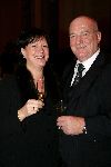 Arnhem 19 november 2004
Gala van de Ronnie Tober Foundation.
Cas Spijkers met vrouw
