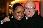 Den Haag 22 november 2004
Feestje Holland Casino in het circustheater.
Chaira Borderslee met vriend