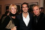 Den Haag 22 november 2004
Feestje Holland Casino in het circustheater.
Ferenc Lorch met moeder en Christian Looman