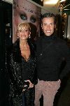 Amsterdam 27 oktober 2004
Presentatie boek van Leco v Zaelhoff.
 Connie Breukhoven met PA Edwin