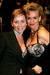 Amsterdam 8 november 2004
Premiere Bridget Jones  in tuschinski.
Daphne Deckers en een vriendin
