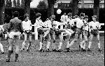 Edwin Smulders in aktie voor PSV TOP B Jeugd tegen Fretin (Frankrijk ) 3 april 1983
Erwin Dekker
Pedro Blommers