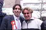 Eindhoven 6 mei 2001
PSV-Heerenveen 3-0
PSV Landskampioen 2000/2001
Ruud v Nistelrooy en Edwin Smulders