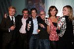 Amsterdam 18 november 2004
Presentatie 2goTV (vodafone) in de Kroon.
Bastiaan Ragas en Winston Gerschtanowitz , Edwin Smulders Martijn Oosterhuis , Renate Verbaan en Micky Hoogendijk