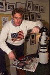 Eindhoven, 26 januari 2000
Edwin Smulders na zijn scoop Maxima/Prins Willem Alexander