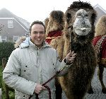 Fijnaart 25 november 2004
Frans Bauer en familie opnames met Sinterklaas en Kamelen