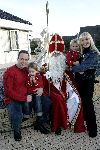 Fijnaart 25 november 2004
Frans Bauer zijn zwangere vrouw Mariska Bauer en sinterklaas