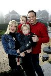 Fijnaart 25 november 2004
Frans Bauer en familie opnames met Sinterklaas en Kamelen.  Frans met Mariska Christian en Jan