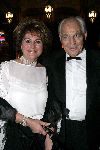Amsterdam 29 november 2004
Presentatie nieuwe lijn Hans Schreuder in Tuschinski.
Christine Kroonenberg met Gerrit v d Valk