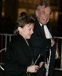Den Haag 24 november 2004
Feest Prins Friso en Mabel Wisse Smit in danstheater.
Hans v Mierlo met Connie Palmen