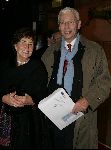 Den Haag 24 november 2004
Feest Prins Friso en Mabel Wisse Smit in danstheater.
Hans v d Broek met vrouw