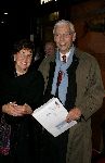 Den Haag 24 november 2004
Feest Prins Friso en Mabel Wisse Smit in danstheater.
Hans v d Broek met vrouw