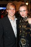 Amsterdam 15 november 2004
Opening theater Carre in Amsterdam.
Dochter Henk v d Meyden met vriend