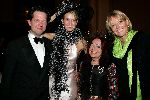 Arnhem 19 november 2004
Gala van de Ronnie Tober Foundation.
Guido den Aantrekker Anouk Voorveld Henriette Dijkinga en Dorien Ouborg