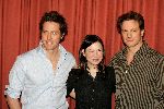 Amsterdam 8 november 2004
Persconferentie Bridget Jones  hotel de Grand
Renee Zellweger Hugh Grant en Colin Firth