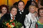 Eindhoven 21 november 2004
Premiere Hello Dolly in schouwburg Eindhoven.
 Jos Brink enWilleke Alberti en Jamai Idols
