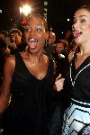 Amsterdam 8 november 2004
Premiere Bridget Jones  in tuschinski.
Froukje de Both en Jasmine Sendar