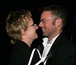 Almere 12 november 2004
Premiere Incredibles in nieuwe bioscoop Almere.
Joost Buitenweg verliefd met vrouw