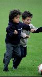 Amsterdam 3 november 2004
Justin Kluivert voetballen.