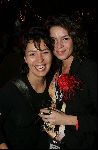 Rotterdam 6 december 2004
Optreden Gerard Joling in Ahoy.
Lesley Brehm en Bianca (big Brother)