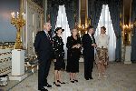 Den Haag 5 november 2004
Bezoek van de duitse president  aan  Koningin Beatrix op paleis Noordeinde. Pieter v Vollenhoven en Prinses Maxima