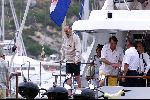 14 juli 2000
Prins Bernhard en Prinses Irene op avkantie met Jumbo 6 in Porto Ercole.