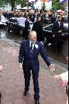 Den Haag 17 mei 2001
Trouwen Prins Constantijn en Prinses Laurentien Brinkhorst.
Koningin Beatrix met prins Bernhard