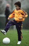 Amsterdam 3 november 2004
Quincy Kluivert voetballen bij A.S.V. de Dijk