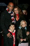Almere 12 november 2004
Premiere Incredibles in nieuwe bioscoop Almere.
Quinty Trustfull met Orlando Trustfull en zoontje