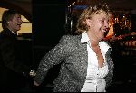 Scheveningen 22 november 2004
Feest Holland casino in circustheater.
Silvia v Barneveld dansend