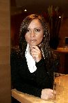 Amsterdam 30 november 2004
Tatjana  met nieuwe kleur haar in het Hilton.