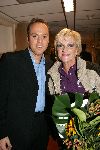 Den Haag 22 november 2004
Feestje Holland Casino in het circustheater.
Tineke Schouten en Frans Bauer