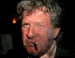 Eindhoven 18 september 2004
Willibrord Frequin met sigaar rokend