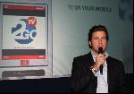Amsterdam 18 november 2004
Presentatie 2goTV (vodafone) in de Kroon.
 Winston Gerschtanowitz