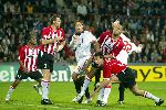 Eindhoven, 1 November 2005
Wedstrijd Champions League seizoen 2005/2006tussen PSV-AC Milaan, eindstand 1-0
Jefferson Farfan Jan Vennegoor of Hesselink Alex PSV Andre Ooijer
Foto: © Peter Smulders