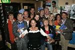 Amsterdam 7 november 2005
Presentatie boek van Agnes v Oeveren .
Dick Cohen Vera Mann Chantal janzen Stanley Burlesson Jon v Eerd Rene v Kooten en Agnes v Oeveren Willem Nijholt Andre v Duin Annewil Blankers Anne Mieke Ruyten