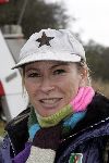 Muiderberg 12 oktober 2005
Dag tegen aanleg A6 en A9.
Annemieke Verdoorn met pet